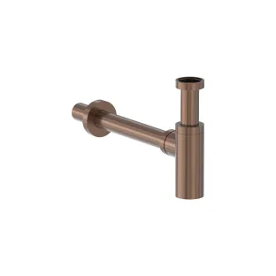 MAY Design siphon - Brushed matt copper PVD