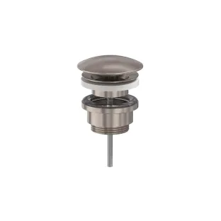 MAY Designplug always open - Brushed nickel PVD