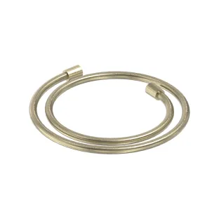 MAY Shower hose Smooth 125 cm - Brushed matt gold PVD