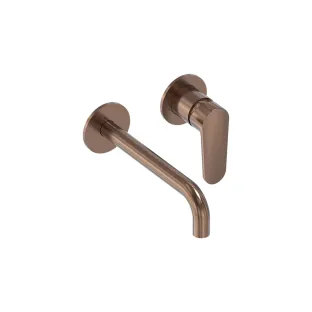 MAY Forma finishing part for built-in washbasin mixer tap - Brushed matt copper PVD