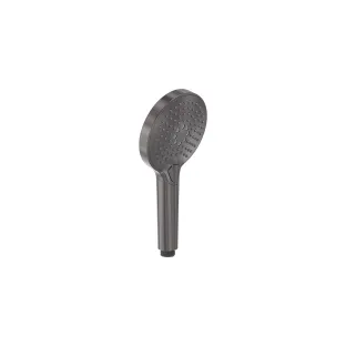 MAY Hand shower made of ABS plastic - adjustable in 3 positions - Brushed carbon black PVD