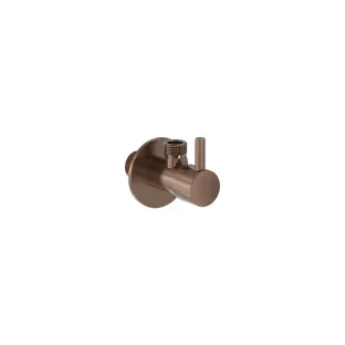 MAY Angle Valve - Brushed Matt Copper PVD