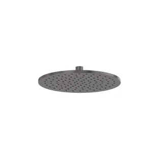 MAY Overhead shower medium 25 cm - Brushed carbon black PVD