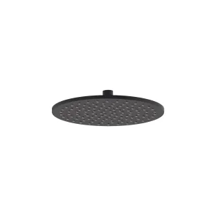 MAY Overhead shower medium 25 cm - Matt black PED