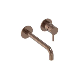 MAY Stilo finishing part for built-in washbasin mixer tap - Brushed matt copper PVD