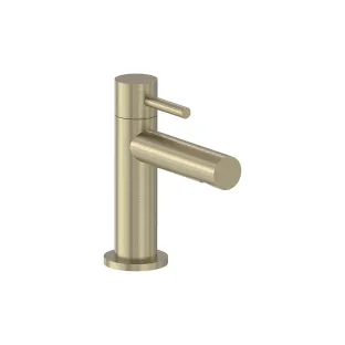 MAY Stilo standing fountain tap - Model S - Brushed matt gold PVD