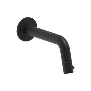 MAY Stilo fountain tap wall model, shortenable - 1/2" connection - Matt black PED