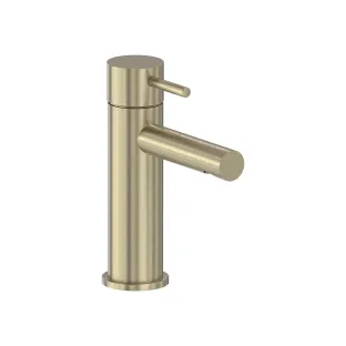 MAY Stilo surface-mounted washbasin mixer - Model S - Brushed matt gold PVD