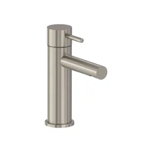 MAY Stilo surface-mounted washbasin mixer - Model S - Brushed nickel PVD