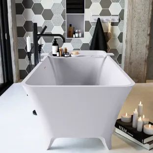 Mondiaz Lundy freestanding bath - 170x75cm - Cale / Cale