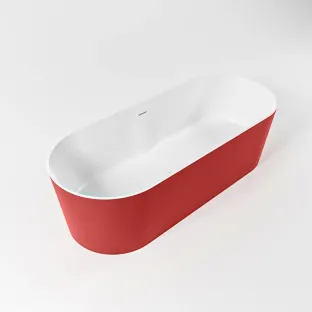 Mondiaz Noble freestanding bath - 180x75cm - Fire / Talc