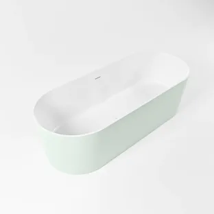 Mondiaz Noble freestanding bath - 180x75cm - Greey / Talc