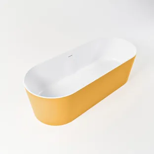 Mondiaz Noble freestanding bath - 180x75cm - Ocher / Talc