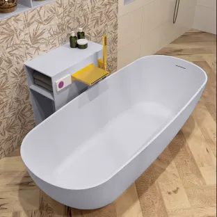 Mondiaz Rock freestanding bath - 170x70cm - Cale / Cale