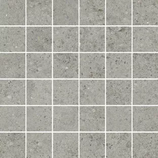 Mosaic tile - Tilorex Bel-Air Light grey Mat - 30x30 cm - Rectified - Glas - 8 mm thick - VTX60611