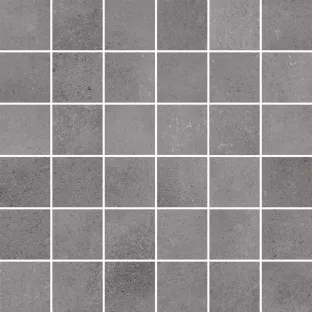 Mosaic tile - Tilorex Castello Grey Mat - 30x30 cm (6x6) - Rectified - Ceramic - 9,3 mm thick - VTX61402