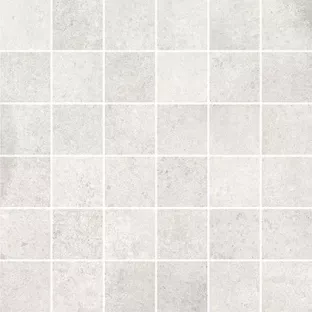 Mosaic tile - Tilorex Faro White Mat - 30x30 cm (5 x 5) - Rectified - Ceramic - 9,3 mm thick - VTX60452