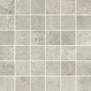 Mosaic tile - Tilorex Picanello Light Grey Mat - 30x30 cm - Rectified - Ceramic - 8 mm thick - VTX61125