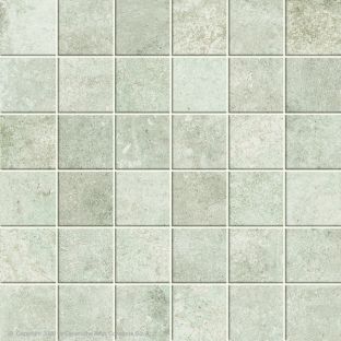 Mosaic tiles Codec White mozaiek 5x5 op net van - 30x30 cm - 8 mm thick