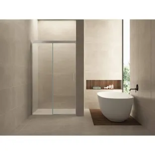 Softclose Puerta - 90 x200 cm - 8 mm veiligheidsglas met anti kalk behandeling