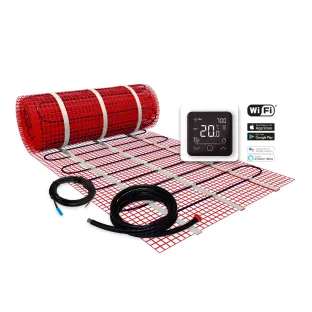 Plieger Heat Underfloor Heating Kit 1 m2 - 150 Watt incl. Wifi thermostat