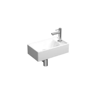 Proline Fonteinpack Porselein Loft - faucet hole right - chrome