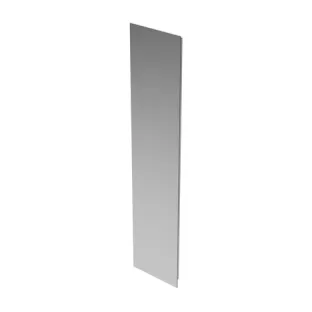 Proline Fountain mirror to be combined with surface-mounted lighting - Aluminum frame - 20x3x70 cm