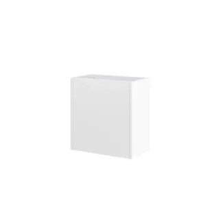 Proline base cabinet push to open 1 door - universal - matt white