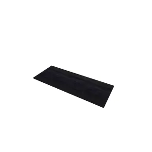 Proline Top cover plate decor - 120x46x3.2 cm - Charcoal oak