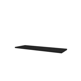 Proline Top cover plate lacquered - 140x46x3.2 cm - Matt black