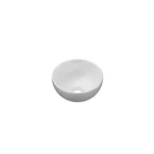 Proline Top Fountain bowl porcelain - 24x24x12 cm - Gloss white