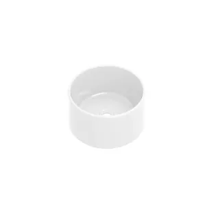 Proline Top surface-mounted washbasin porcelain - round - 39 cm - gloss white