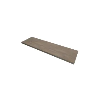 Proline wall shelf decor - Raw oak - 120x20x3.2 cm