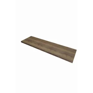 Proline wall shelf decor - Terra oak - 120x35x3.2 cm