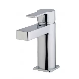 Salas Built-in washbasin tap with click waste - chrome