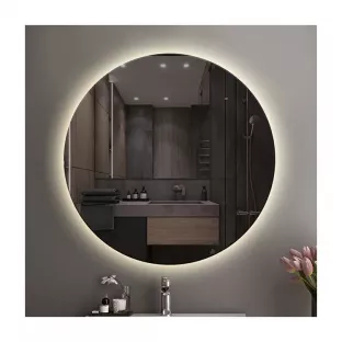 Mirror YDAY Design - Round - Dimmable LED lighting - 60 cm - including heating