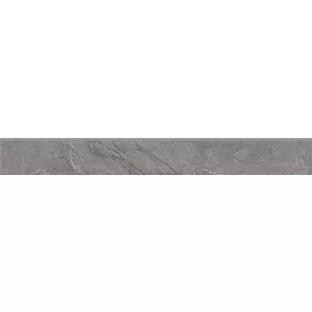 Tile skirting - Tilorex Pablo Grey Mat - 7x60 cm - Rectified - Ceramic - 9,3 mm thick - VTX60343