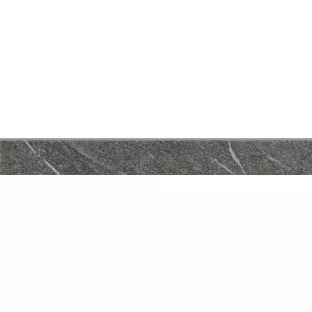 Tile skirting - Tilorex Palo Dark grey Mat - 7x60 cm - Rectified - Ceramic - 9,3 mm thick - VTX60246