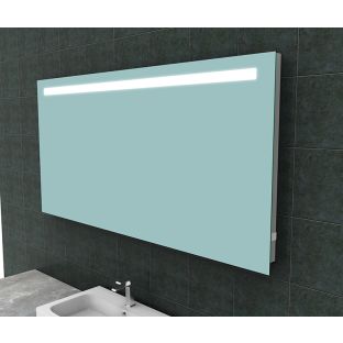 Wiesbaden Tigris rechthoekige spiegel - Met directe LED-verlichting en stopcontact - 160x80 cm