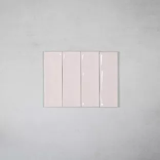 Tilorex Liano - Wall tile Gepolijst roze - 6.5x20.2 cm - Ceramic - 8 mm  thick