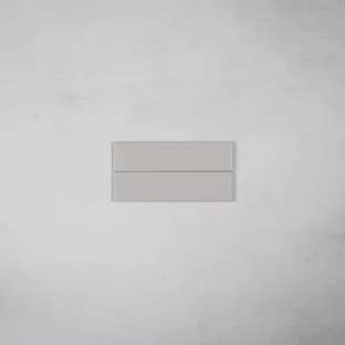 Tilorex Monza - Wall tile Mat grey - 5x20 cm - Ceramic - 8 mm  thick