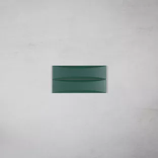 Tilorex Siena - Wall tile Mat green - 5x20 cm - Ceramic - 14 mm  thick