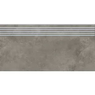 Ceramic stair tile - Tilorex Picanello Grey Mat - 30x60 cm - Rectified - Ceramic - 8 mm thick - VTX61136