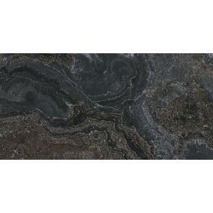 Floor tile and Wall tile - Jewel Black pulido - 60x120 cm - rectified edges - 10 mm thick