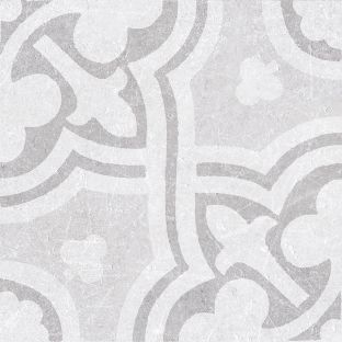 Floor tile and Wall tile - Materia Decor Leila White - 20x20 cm - 8 mm thick