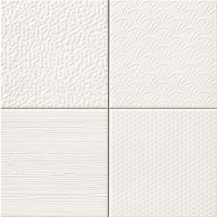 Wall tile - Glint Blanco - 44,2x44,2 cm - 10mm thick
