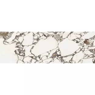 Wall tile - Tilorex Calacatta deluxe white Glossy - 40x120 cm - Rectified - Ceramic - 12 mm thick - VTX60288