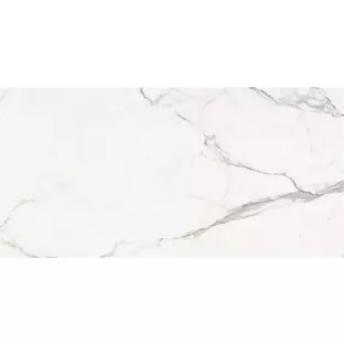 Wall tile - Tilorex Charonne White Glossy - 30x60 cm - Rectified - Ceramic - 9 mm thick - VTX60625