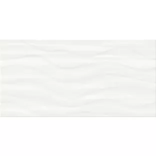 Wall tile - Tilorex Porta Metronia White Satin - 30x60 cm - Not Rectified - Ceramic - 9 mm thick - VTX61259