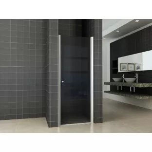 Wiebaden nisdeur - Met profiel - 80x200 cm - 8 mm veiligheidsglas - NANO rookglas